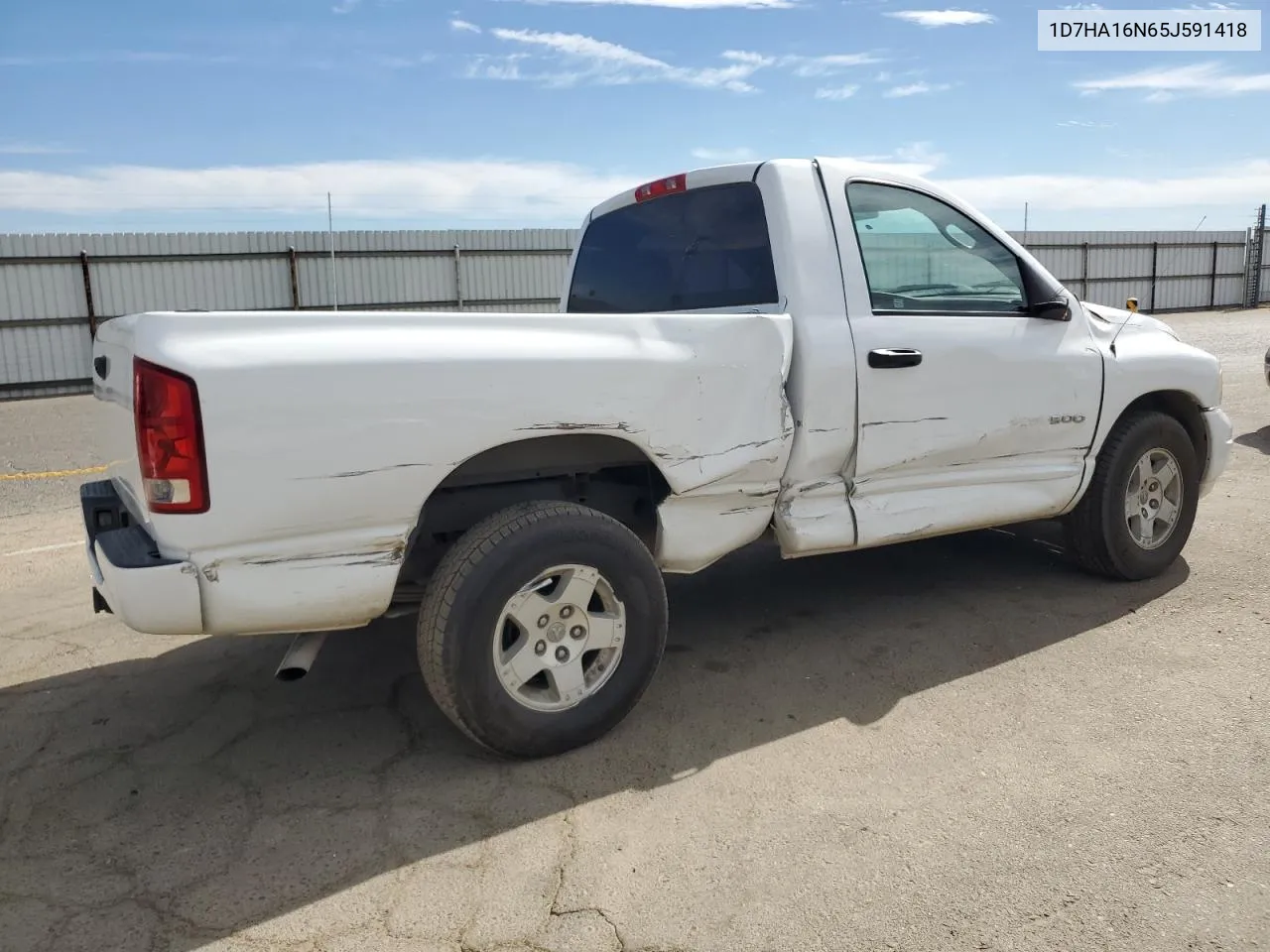 2005 Dodge Ram 1500 St VIN: 1D7HA16N65J591418 Lot: 76325554