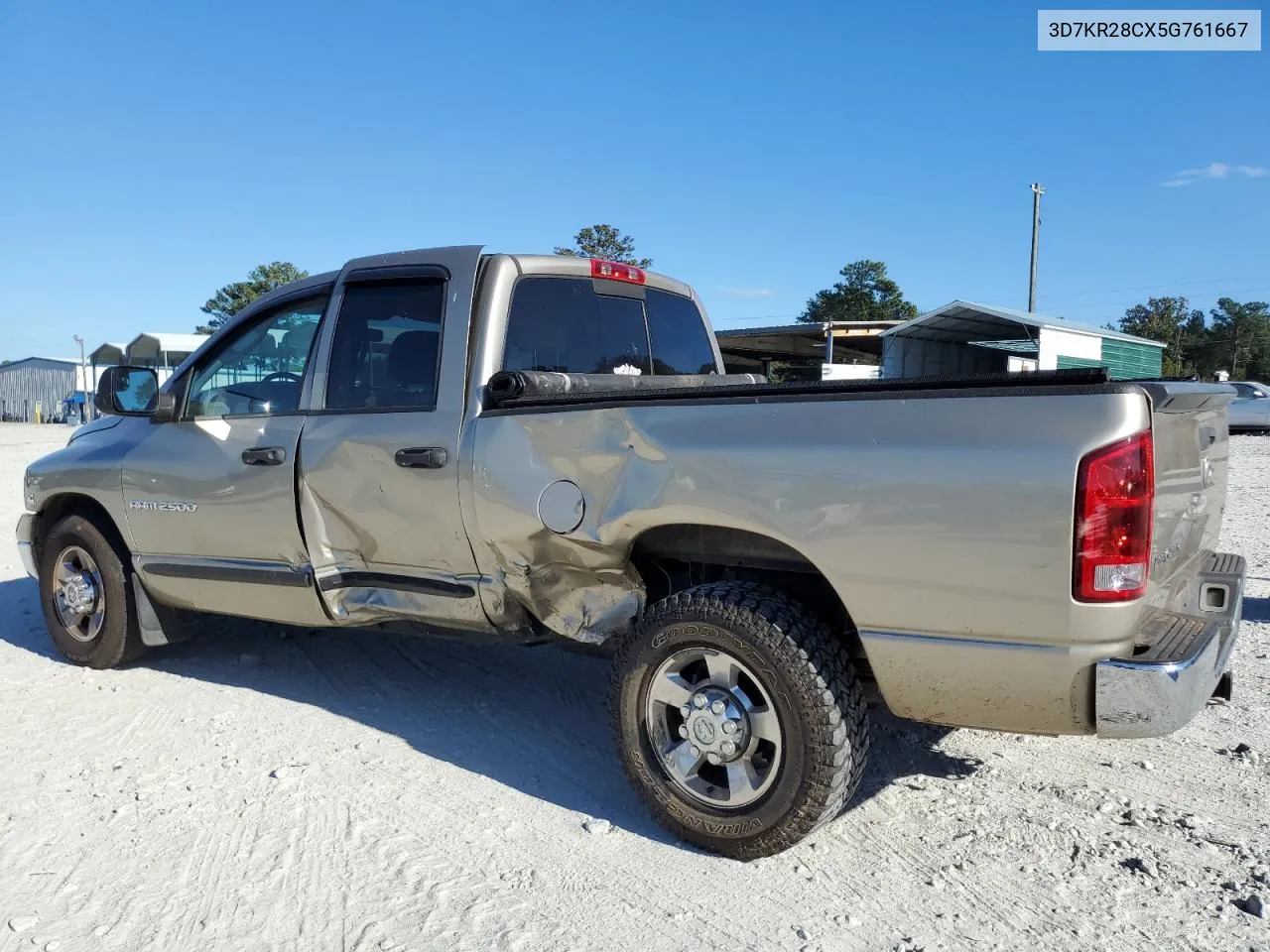 2005 Dodge Ram 2500 St VIN: 3D7KR28CX5G761667 Lot: 76570034