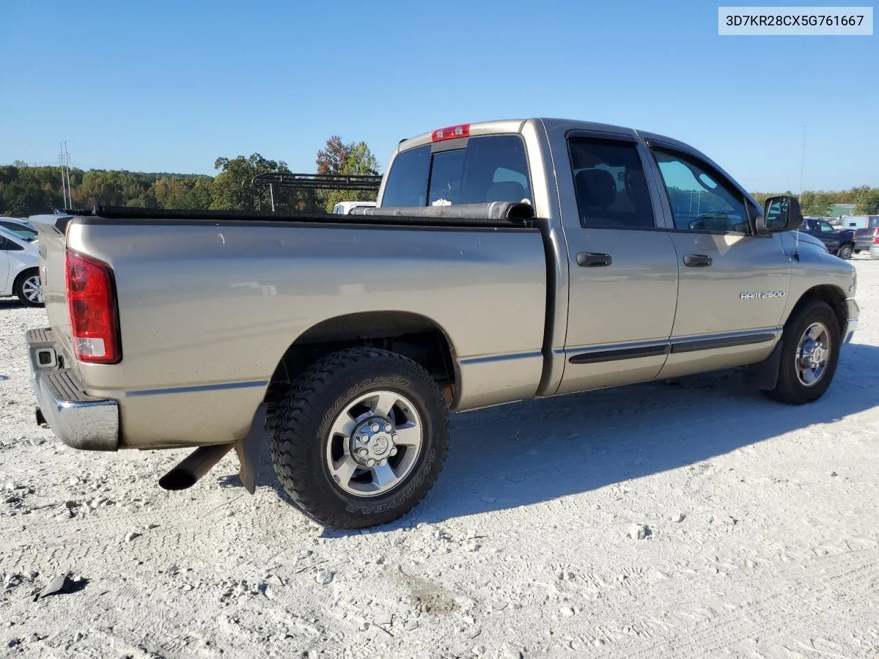 2005 Dodge Ram 2500 St VIN: 3D7KR28CX5G761667 Lot: 76570034