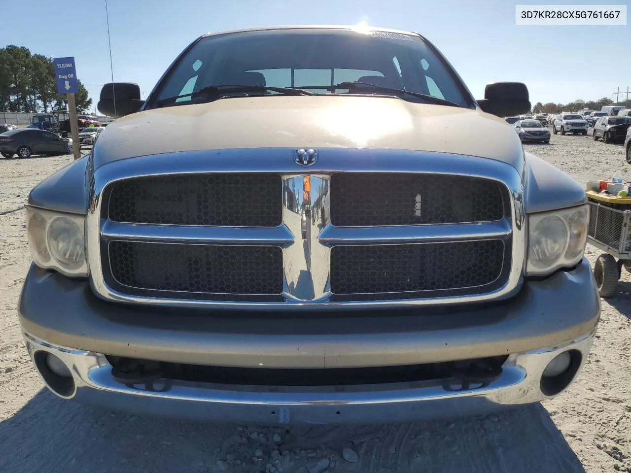 2005 Dodge Ram 2500 St VIN: 3D7KR28CX5G761667 Lot: 76570034