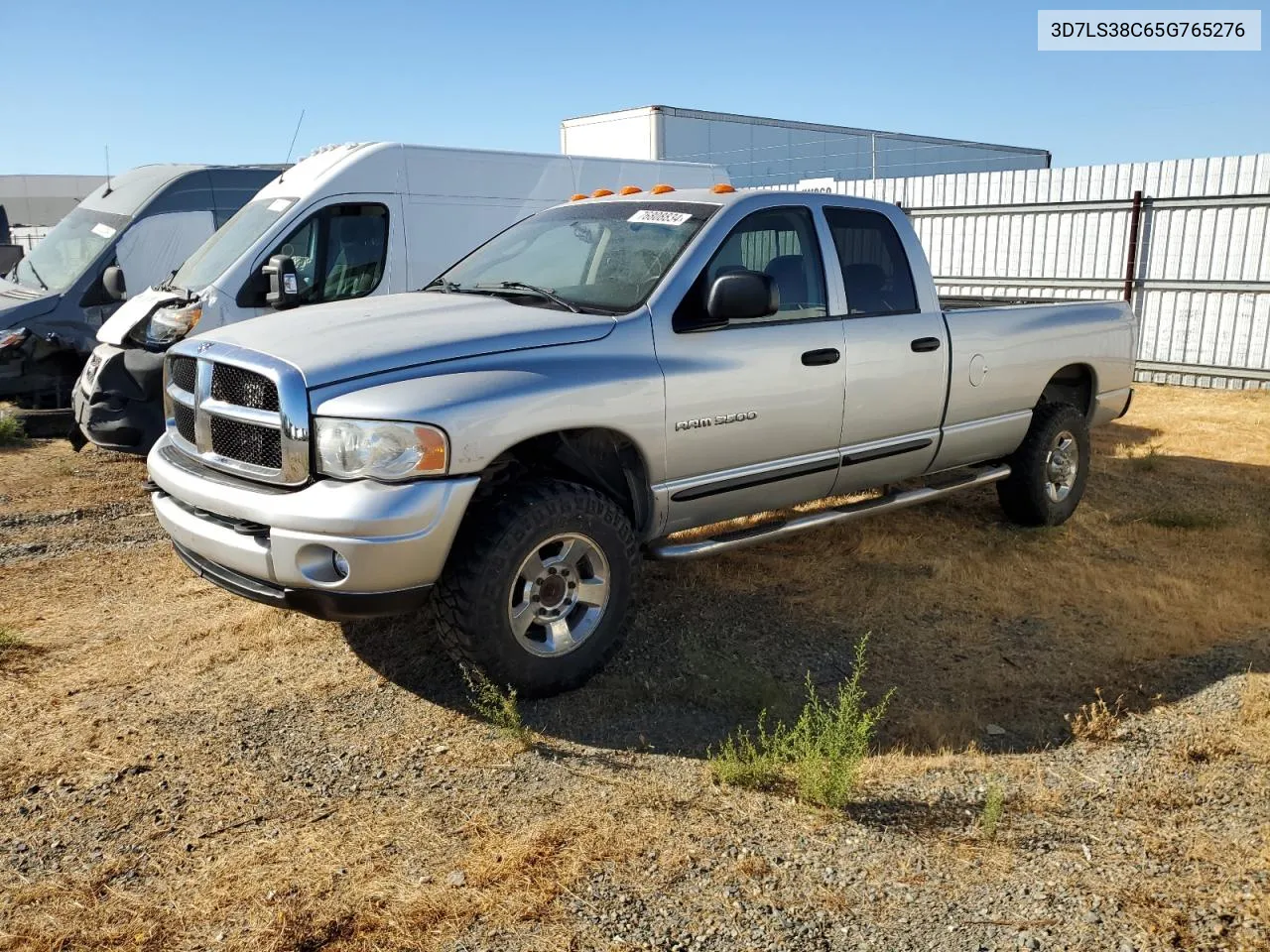 2005 Dodge Ram 3500 St VIN: 3D7LS38C65G765276 Lot: 76808834