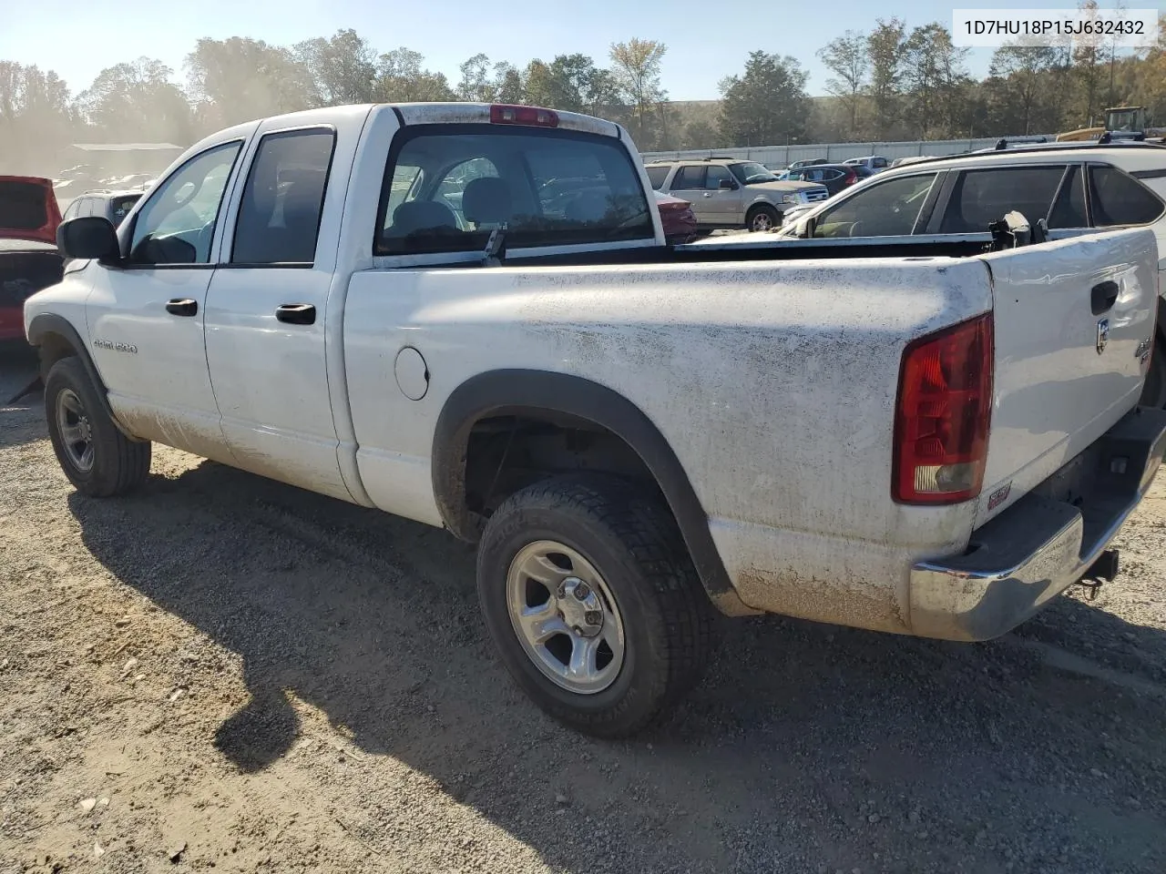 2005 Dodge Ram 1500 St VIN: 1D7HU18P15J632432 Lot: 77026074