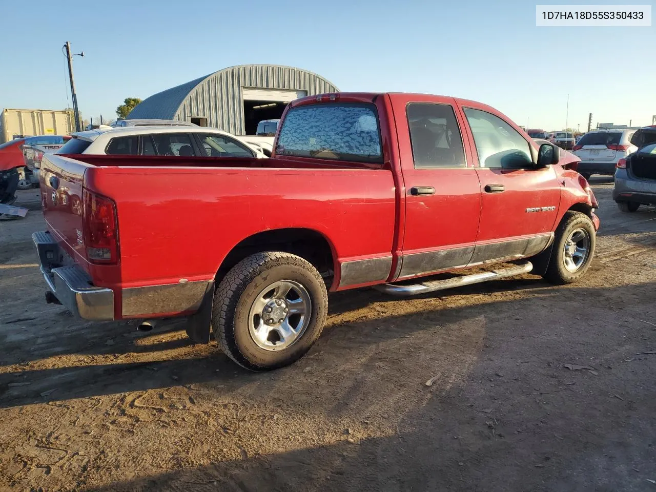 2005 Dodge Ram 1500 St VIN: 1D7HA18D55S350433 Lot: 77143764