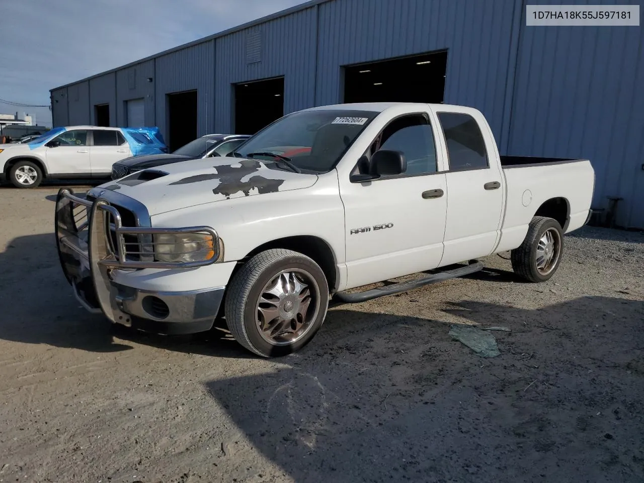 2005 Dodge Ram 1500 St VIN: 1D7HA18K55J597181 Lot: 77262604