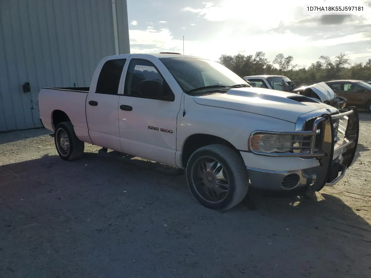 2005 Dodge Ram 1500 St VIN: 1D7HA18K55J597181 Lot: 77262604