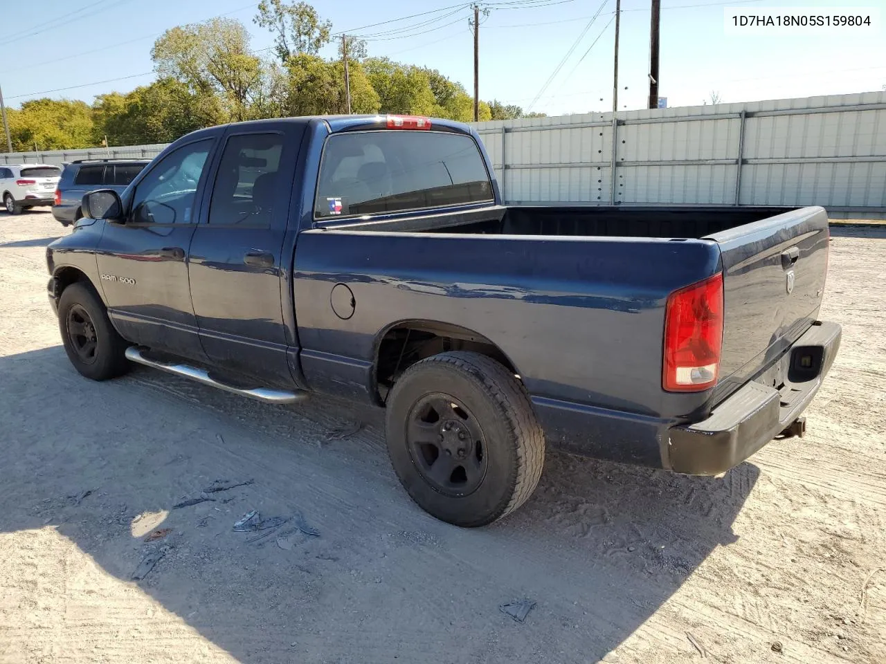 2005 Dodge Ram 1500 St VIN: 1D7HA18N05S159804 Lot: 77878734