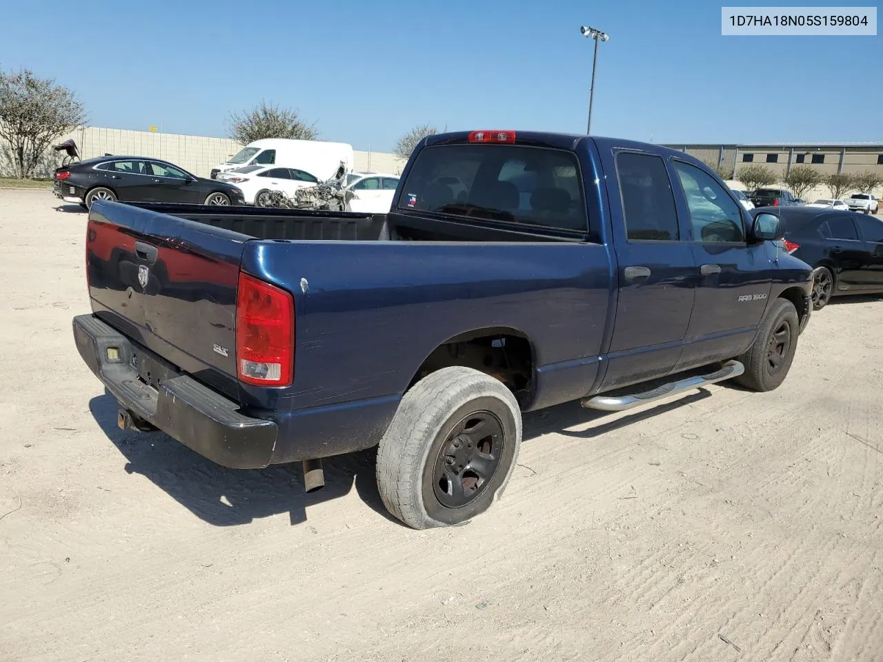 2005 Dodge Ram 1500 St VIN: 1D7HA18N05S159804 Lot: 77878734