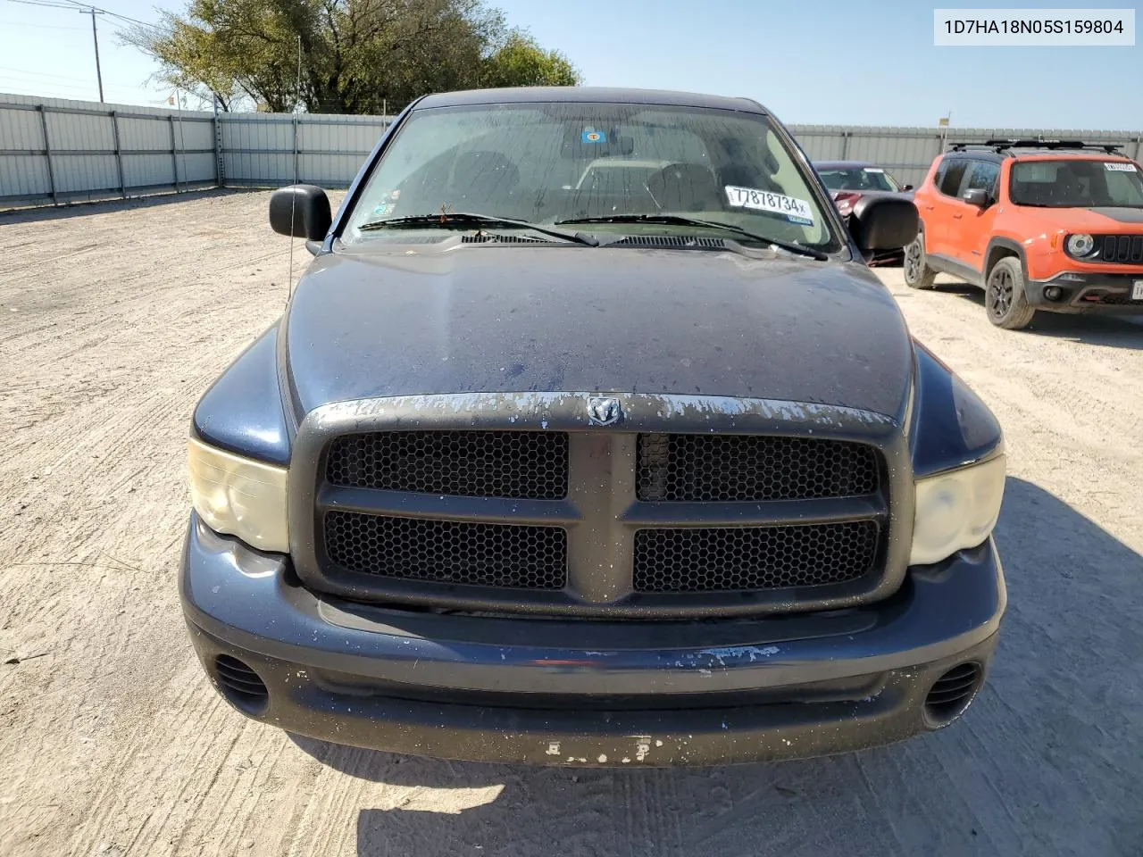 2005 Dodge Ram 1500 St VIN: 1D7HA18N05S159804 Lot: 77878734