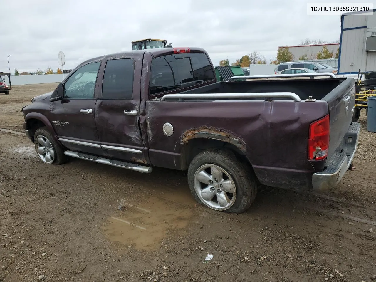 2005 Dodge Ram 1500 St VIN: 1D7HU18D85S321810 Lot: 78014414