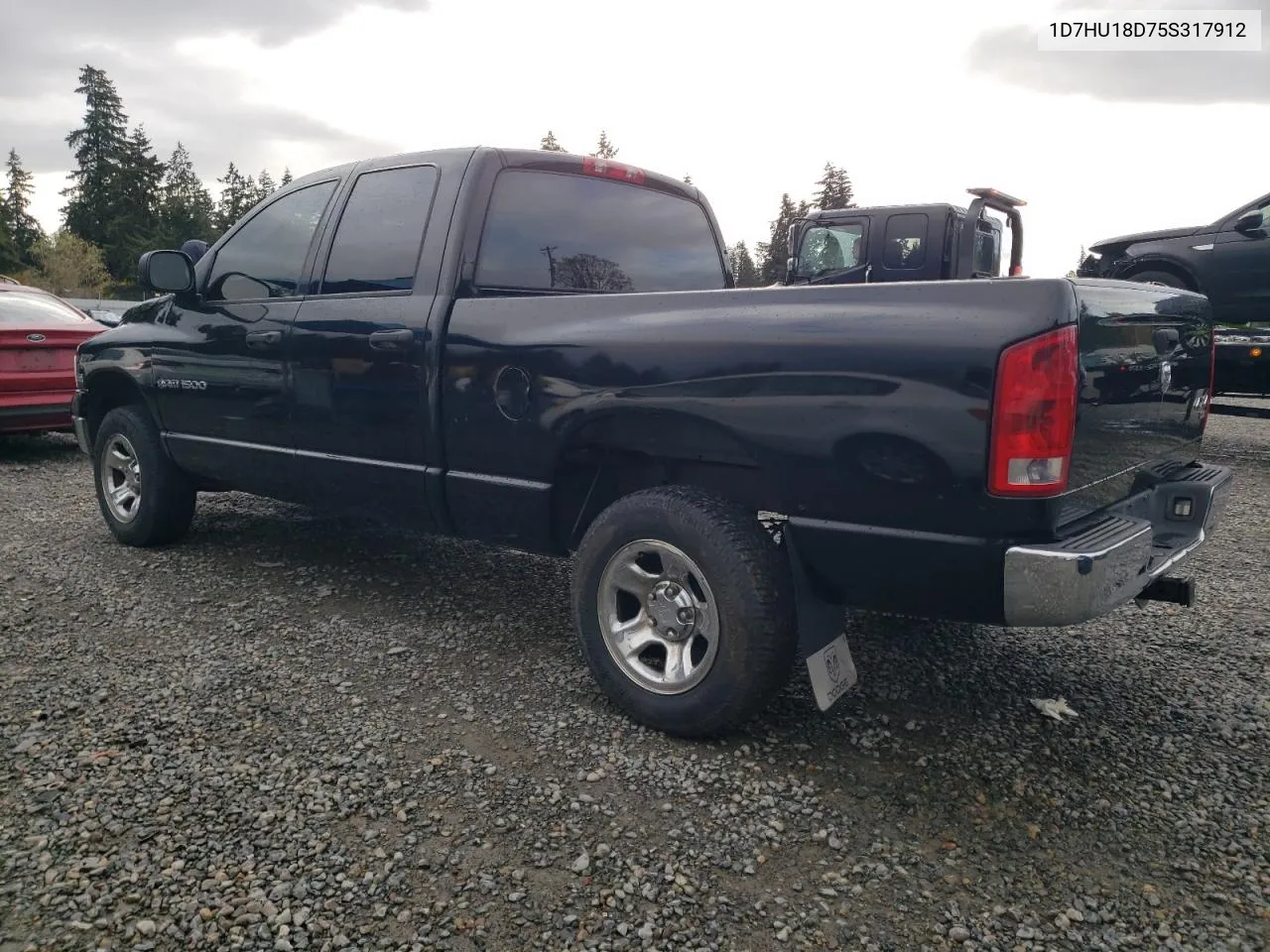 2005 Dodge Ram 1500 St VIN: 1D7HU18D75S317912 Lot: 78225474