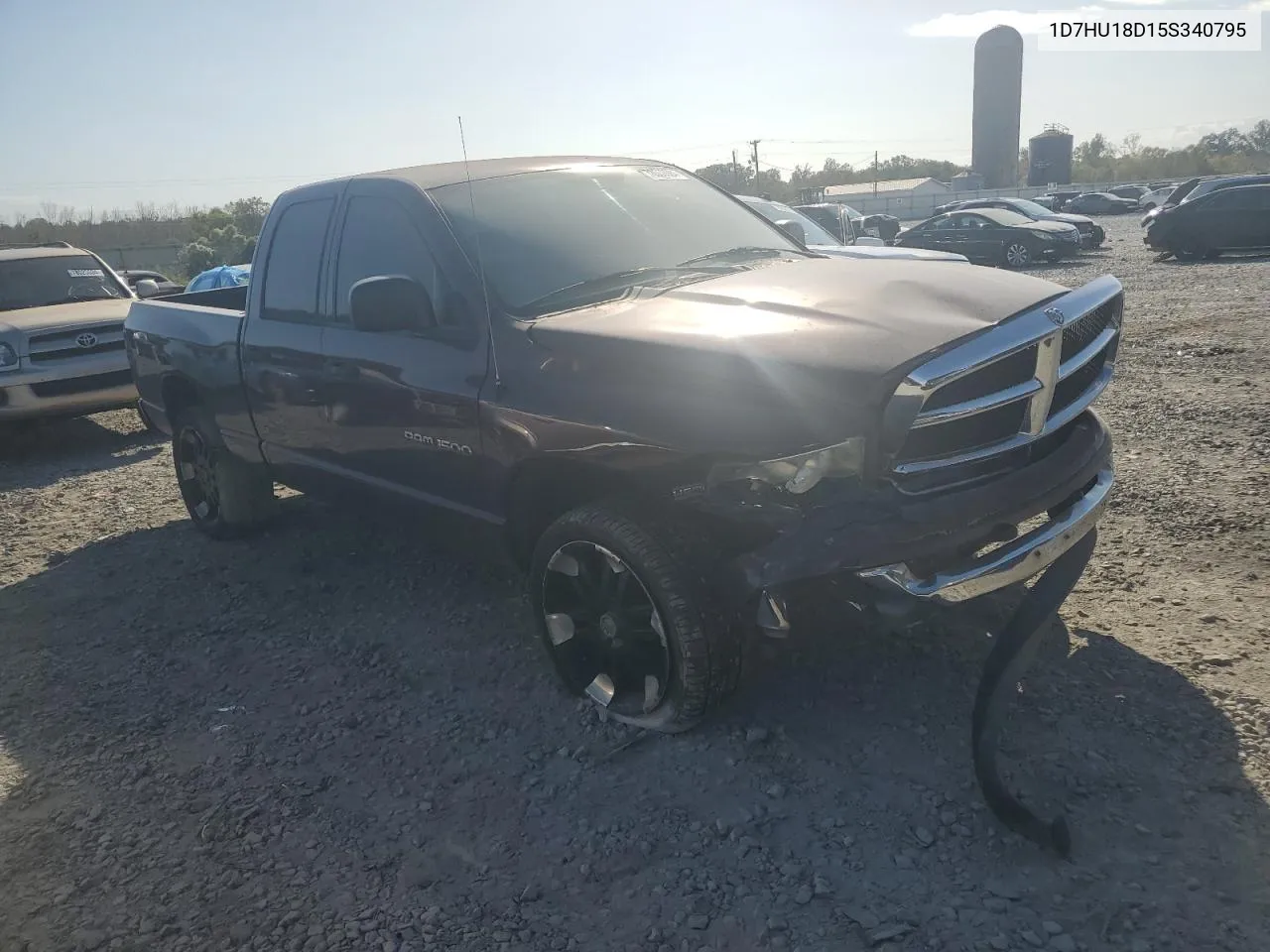 2005 Dodge Ram 1500 St VIN: 1D7HU18D15S340795 Lot: 78553684