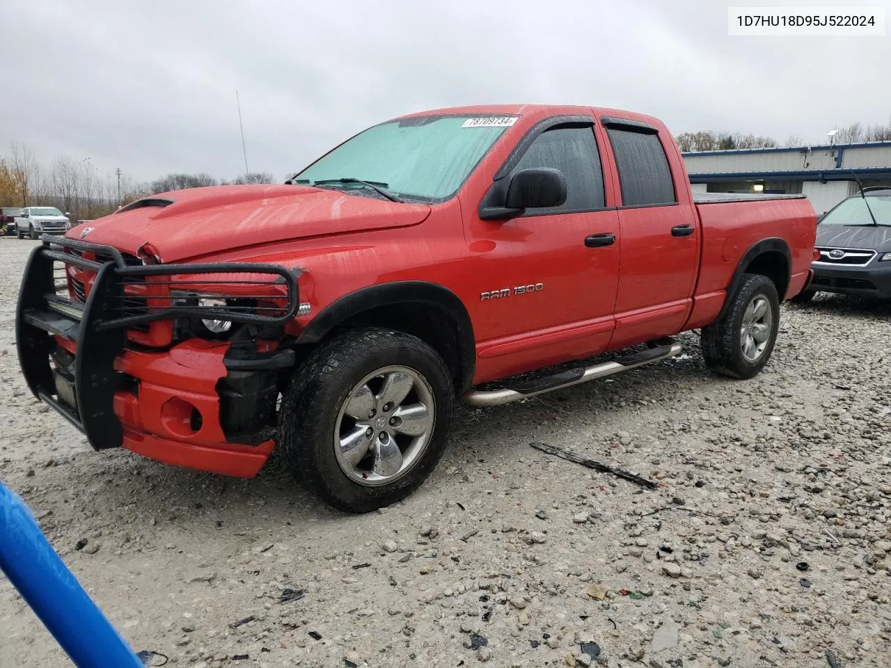 2005 Dodge Ram 1500 St VIN: 1D7HU18D95J522024 Lot: 78709734