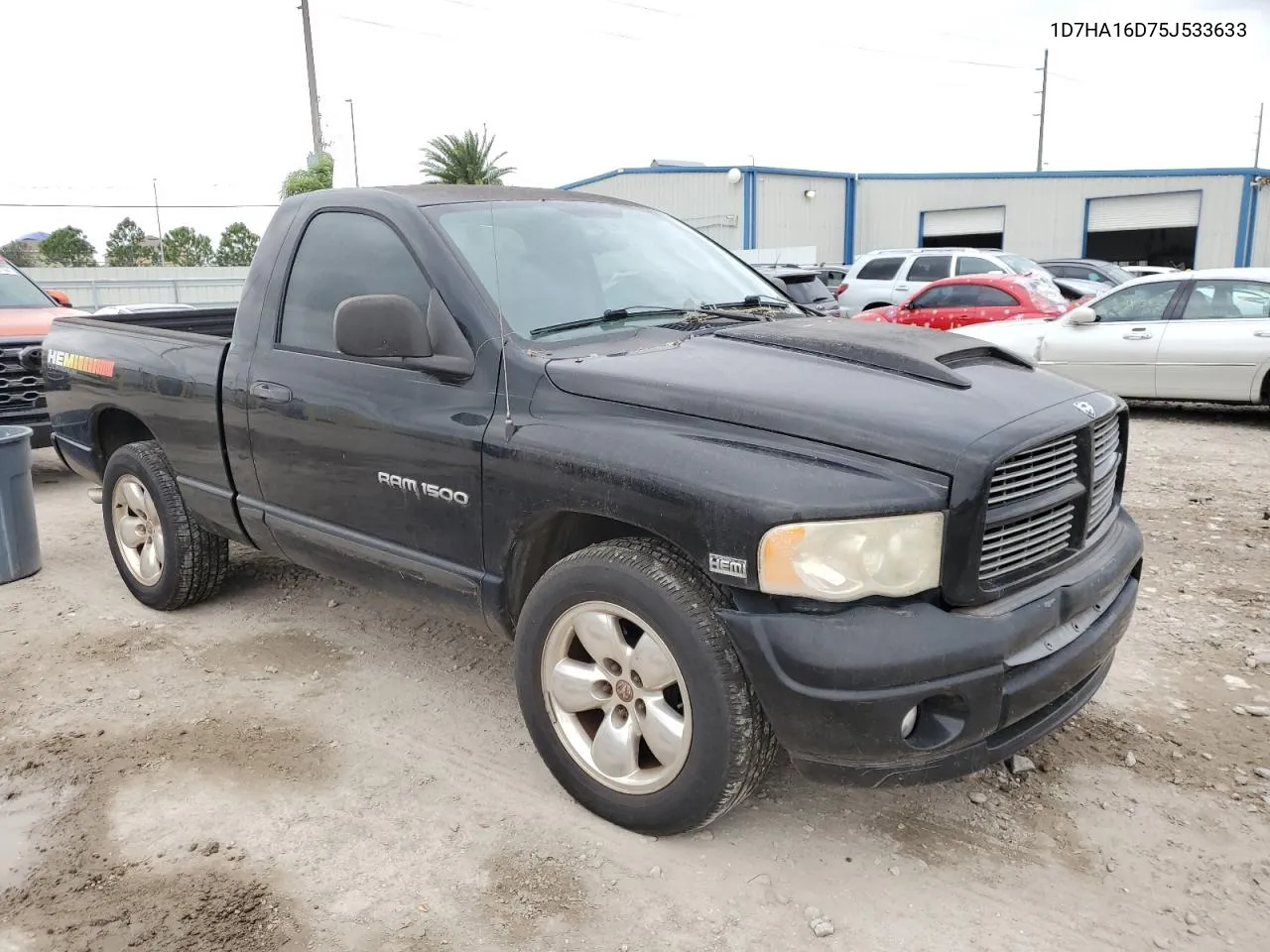 2005 Dodge Ram 1500 St VIN: 1D7HA16D75J533633 Lot: 78833574