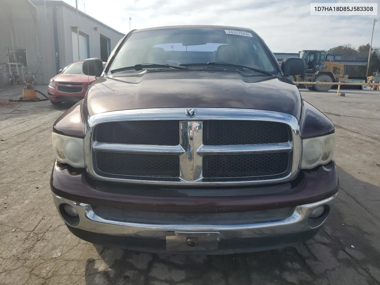 2005 Dodge Ram 1500 St VIN: 1D7HA18D85J583308 Lot: 78927624