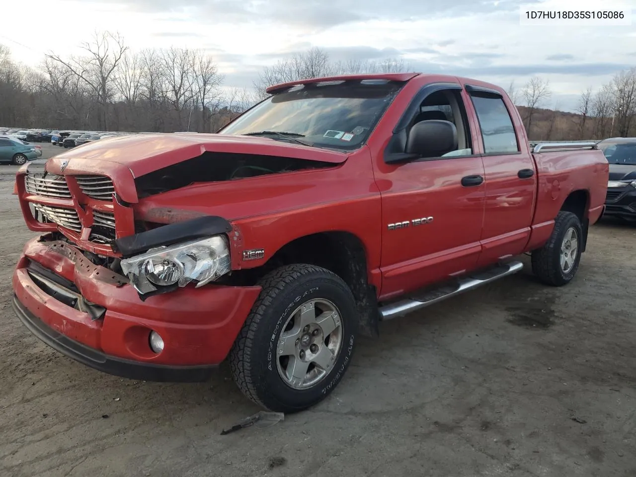 2005 Dodge Ram 1500 St VIN: 1D7HU18D35S105086 Lot: 79171314