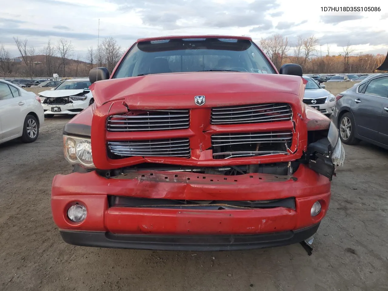 2005 Dodge Ram 1500 St VIN: 1D7HU18D35S105086 Lot: 79171314