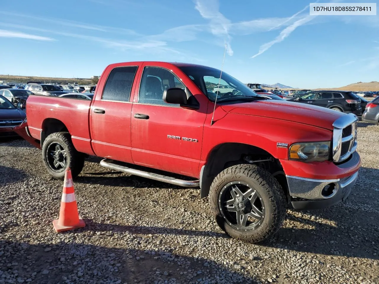 1D7HU18D85S278411 2005 Dodge Ram 1500 St