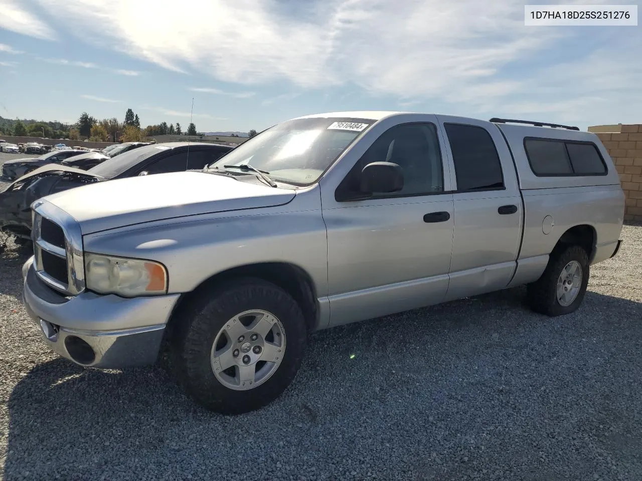 2005 Dodge Ram 1500 St VIN: 1D7HA18D25S251276 Lot: 79510484