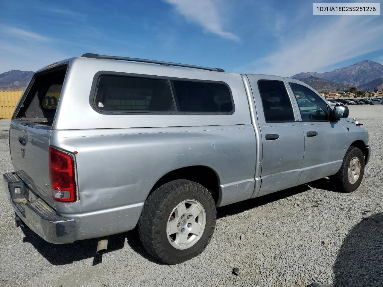 2005 Dodge Ram 1500 St VIN: 1D7HA18D25S251276 Lot: 79510484