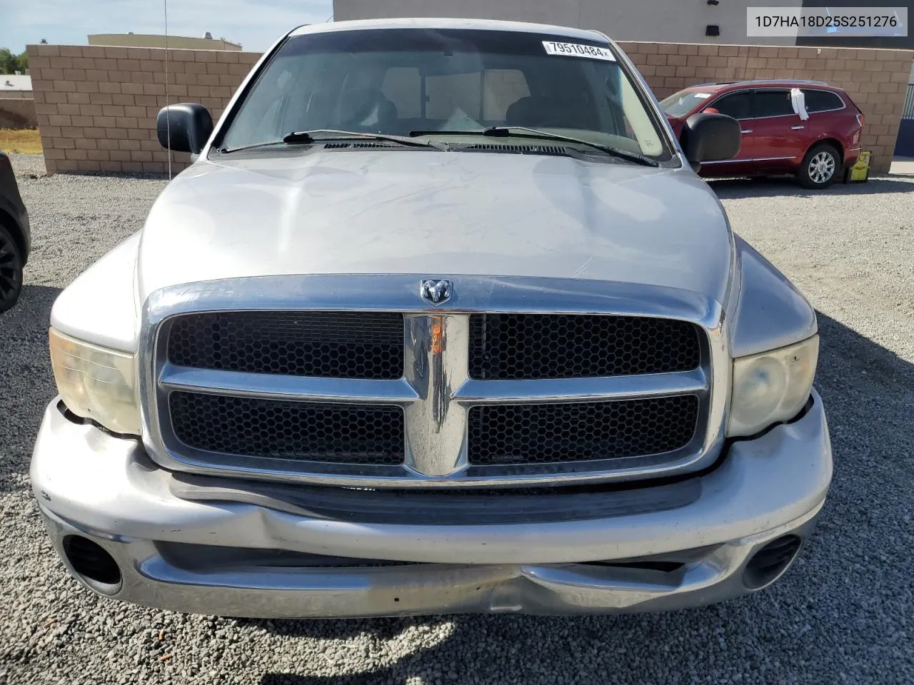 2005 Dodge Ram 1500 St VIN: 1D7HA18D25S251276 Lot: 79510484