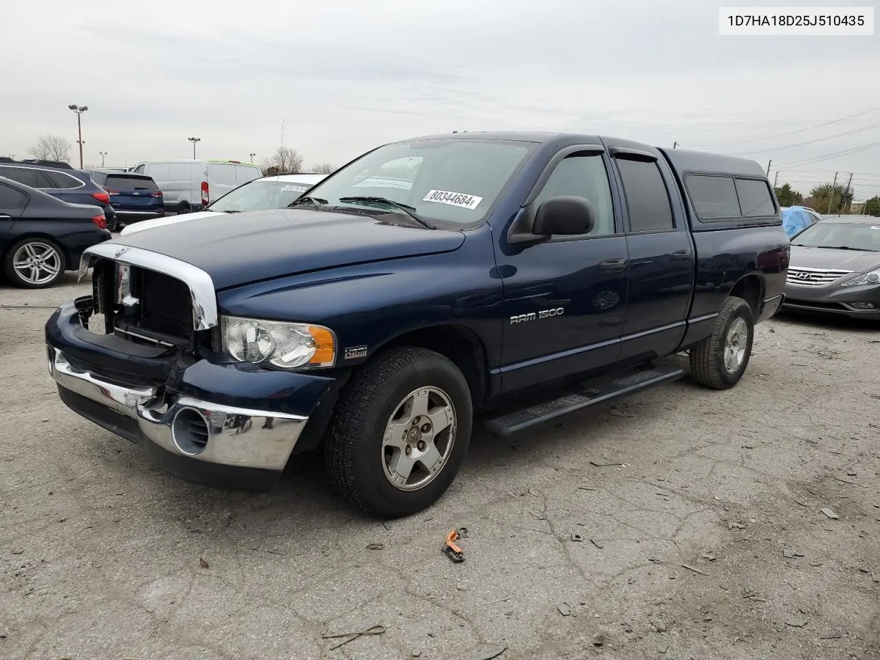 2005 Dodge Ram 1500 St VIN: 1D7HA18D25J510435 Lot: 80344684