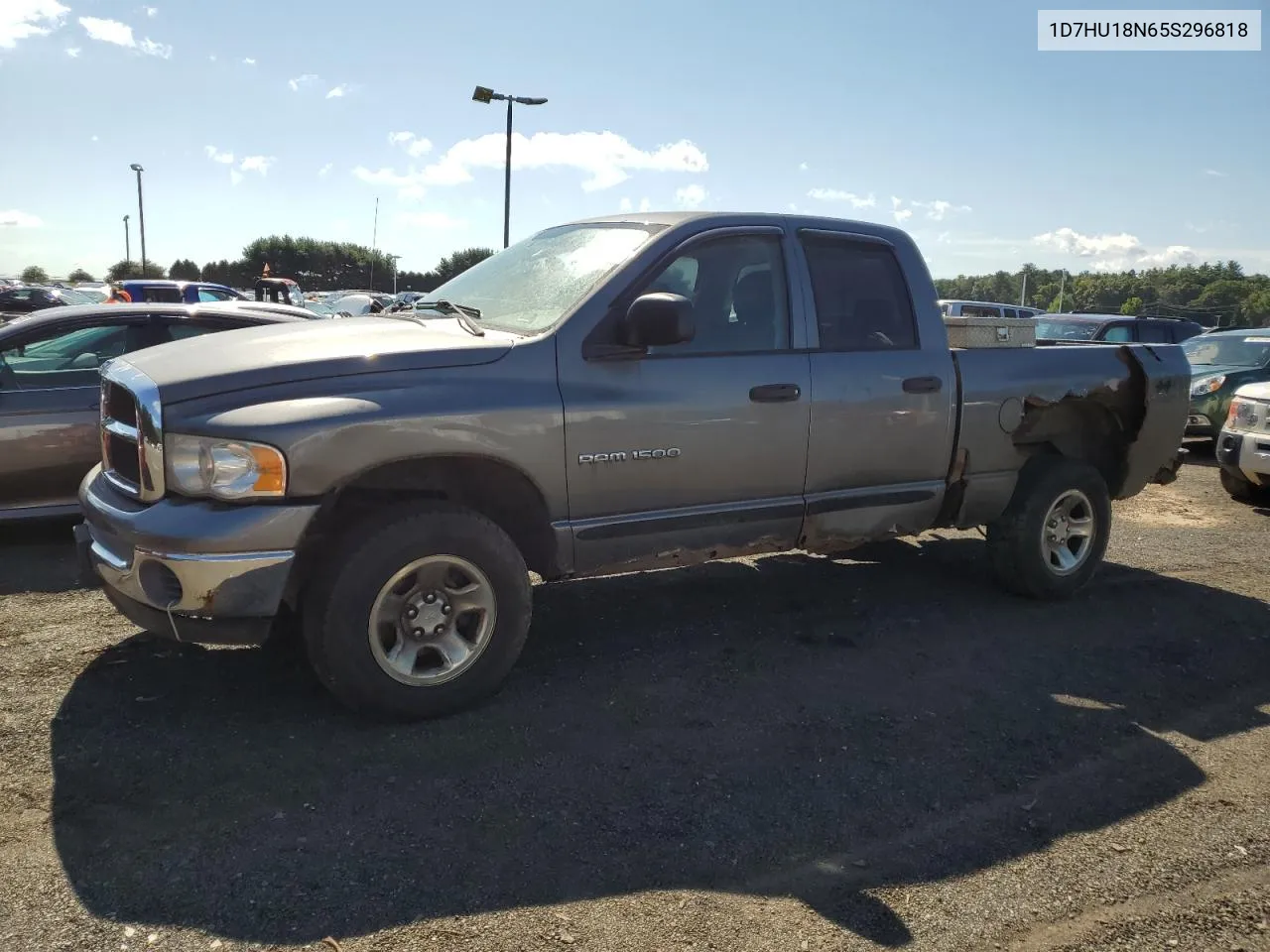 2005 Dodge Ram 1500 St VIN: 1D7HU18N65S296818 Lot: 80954814