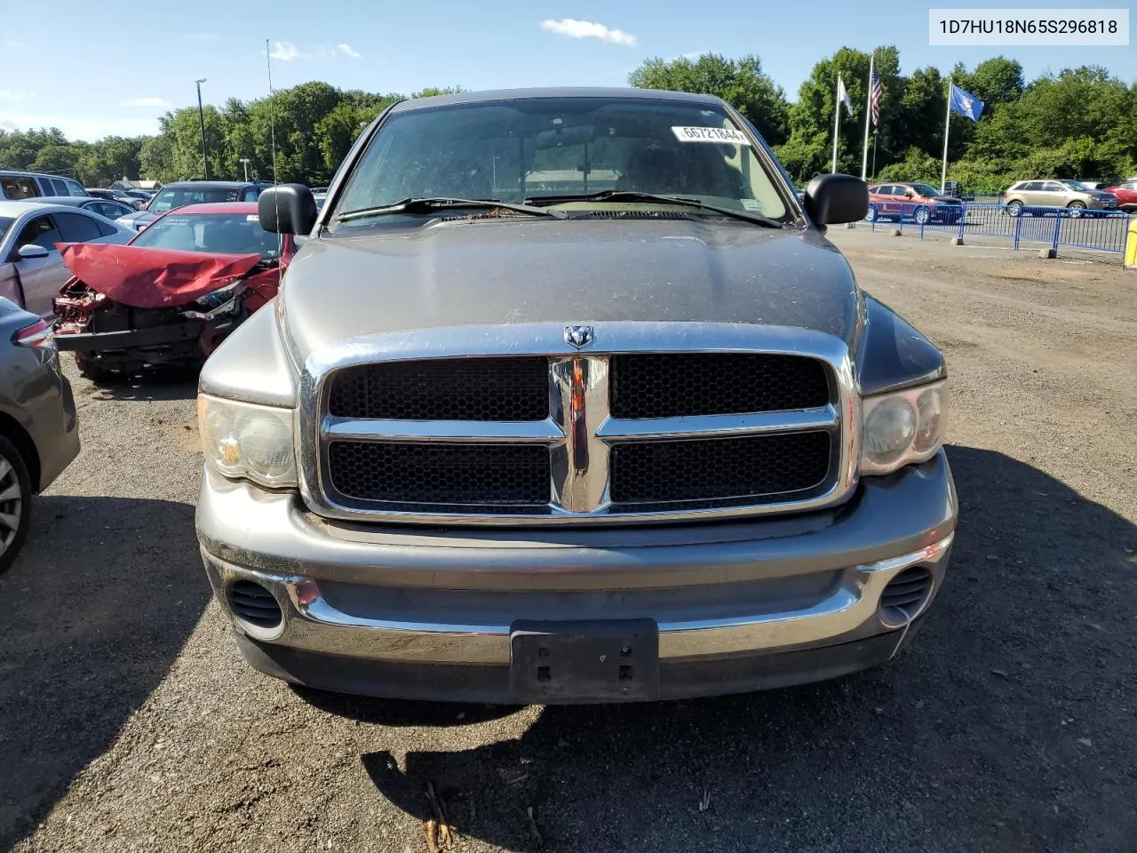 2005 Dodge Ram 1500 St VIN: 1D7HU18N65S296818 Lot: 80954814