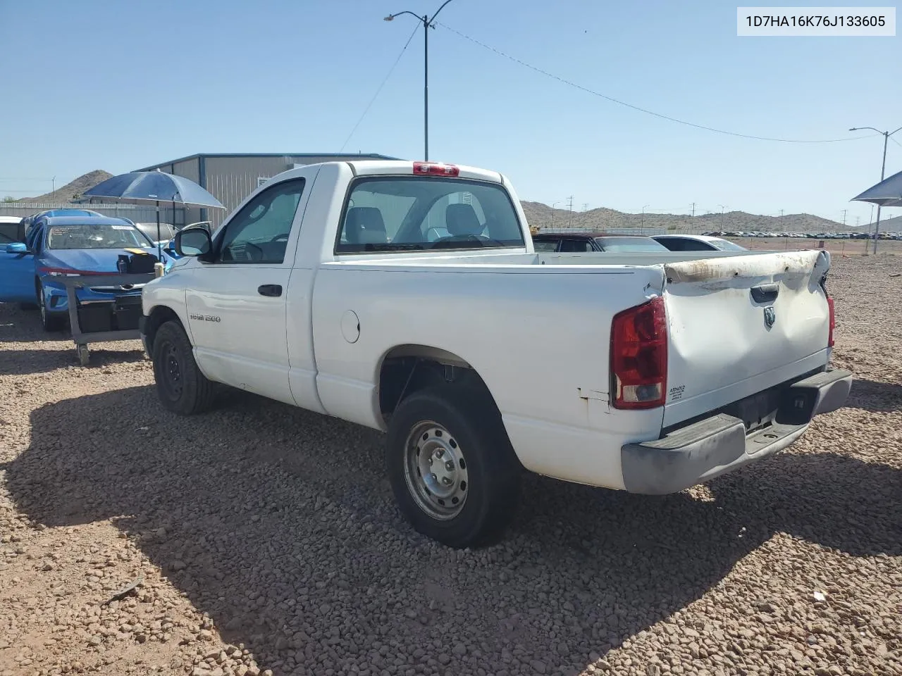 2006 Dodge Ram 1500 St VIN: 1D7HA16K76J133605 Lot: 55978644