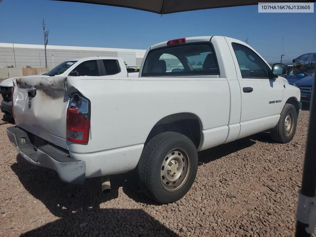 2006 Dodge Ram 1500 St VIN: 1D7HA16K76J133605 Lot: 55978644