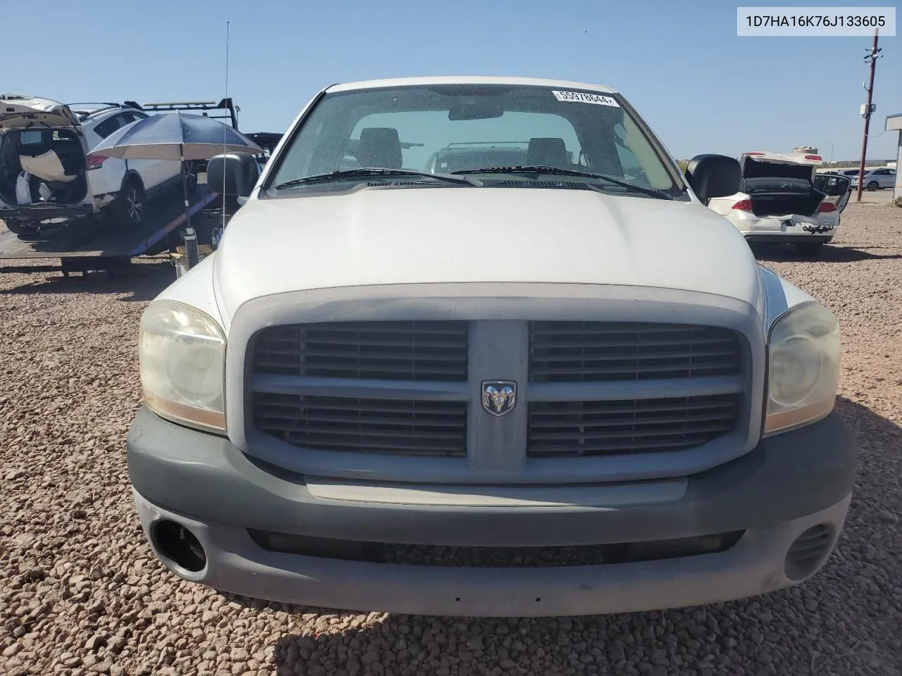 2006 Dodge Ram 1500 St VIN: 1D7HA16K76J133605 Lot: 55978644