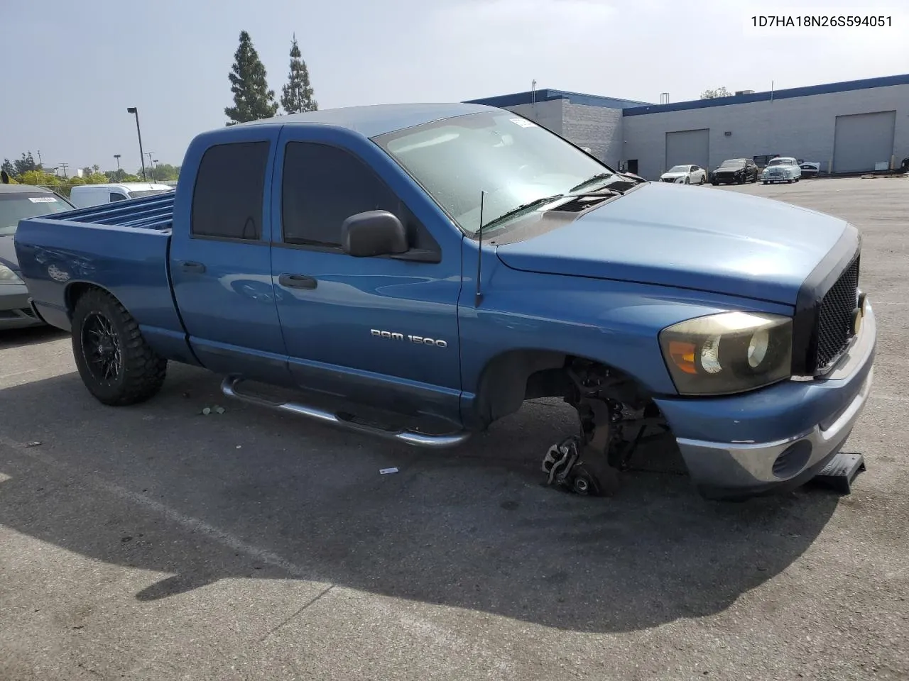 2006 Dodge Ram 1500 St VIN: 1D7HA18N26S594051 Lot: 57270534