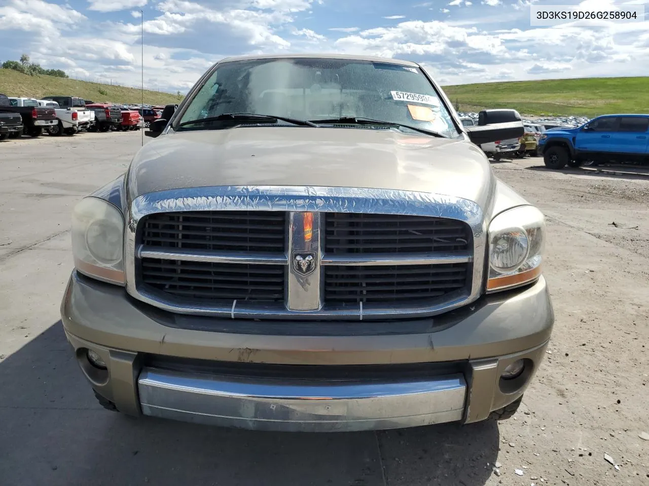 3D3KS19D26G258904 2006 Dodge Ram 1500