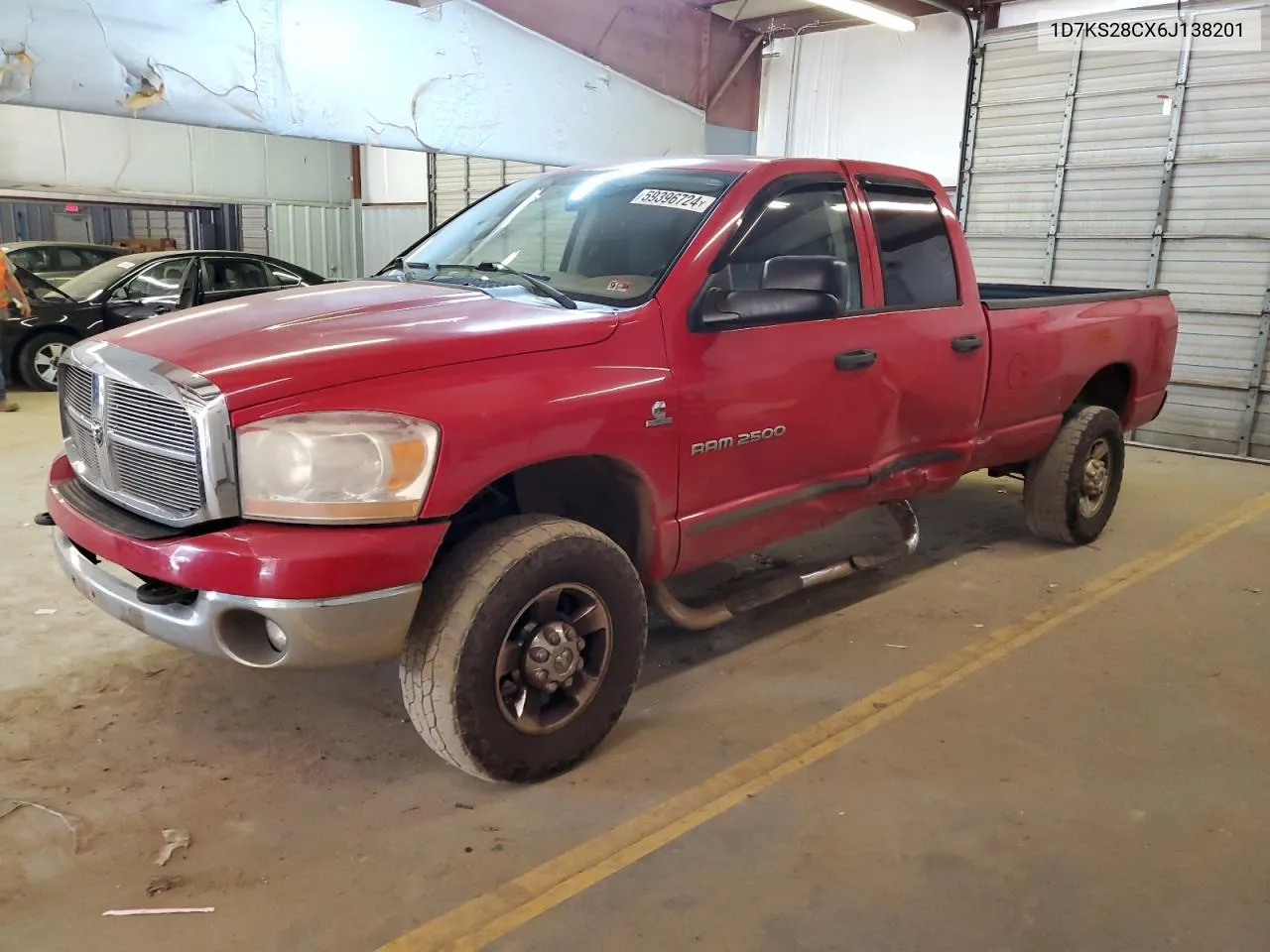 2006 Dodge Ram 2500 St VIN: 1D7KS28CX6J138201 Lot: 59396724