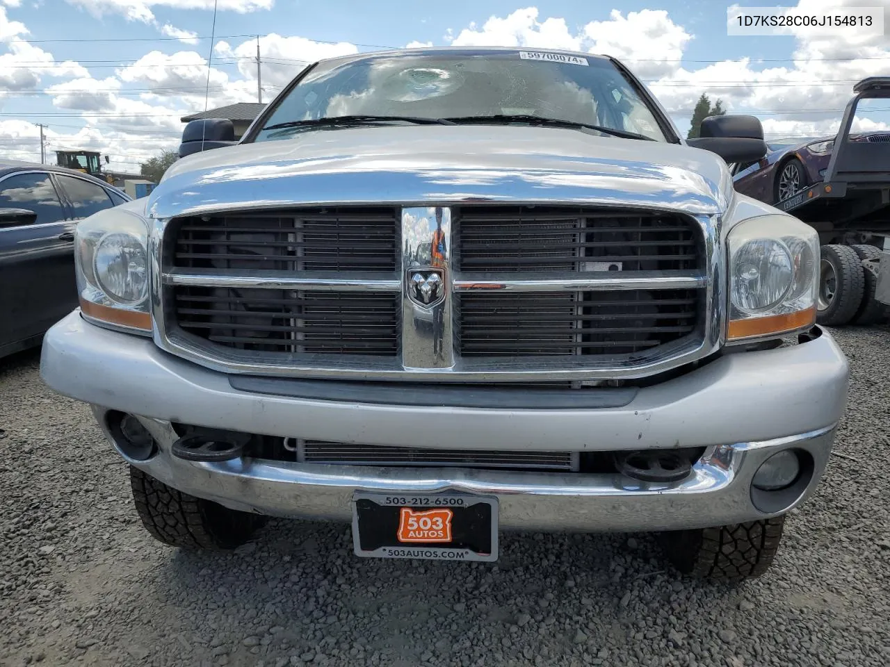 2006 Dodge Ram 2500 St VIN: 1D7KS28C06J154813 Lot: 59700074