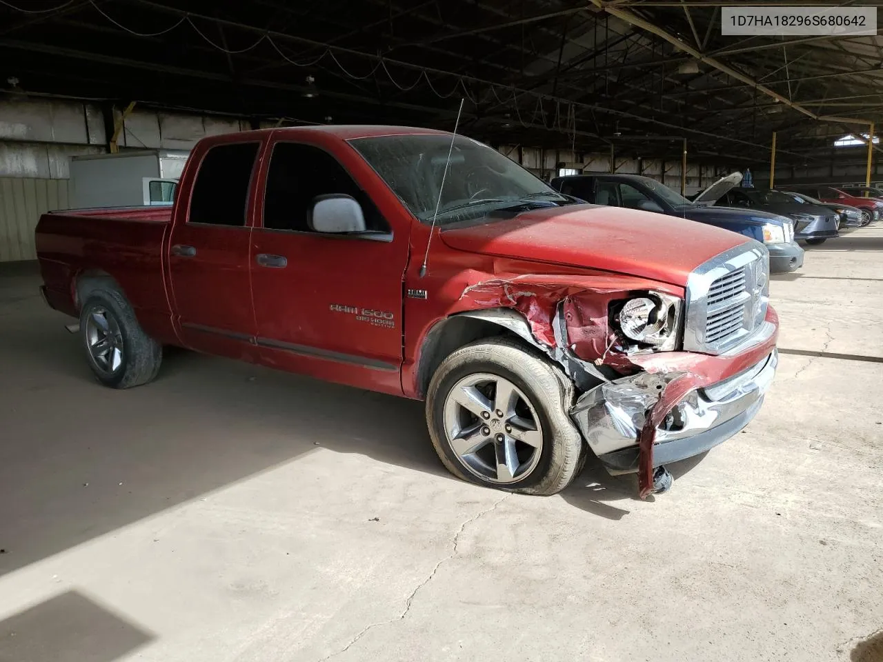 2006 Dodge Ram 1500 St VIN: 1D7HA18296S680642 Lot: 59994264