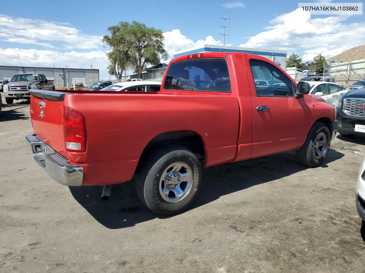 2006 Dodge Ram 1500 St VIN: 1D7HA16K96J103862 Lot: 60515584