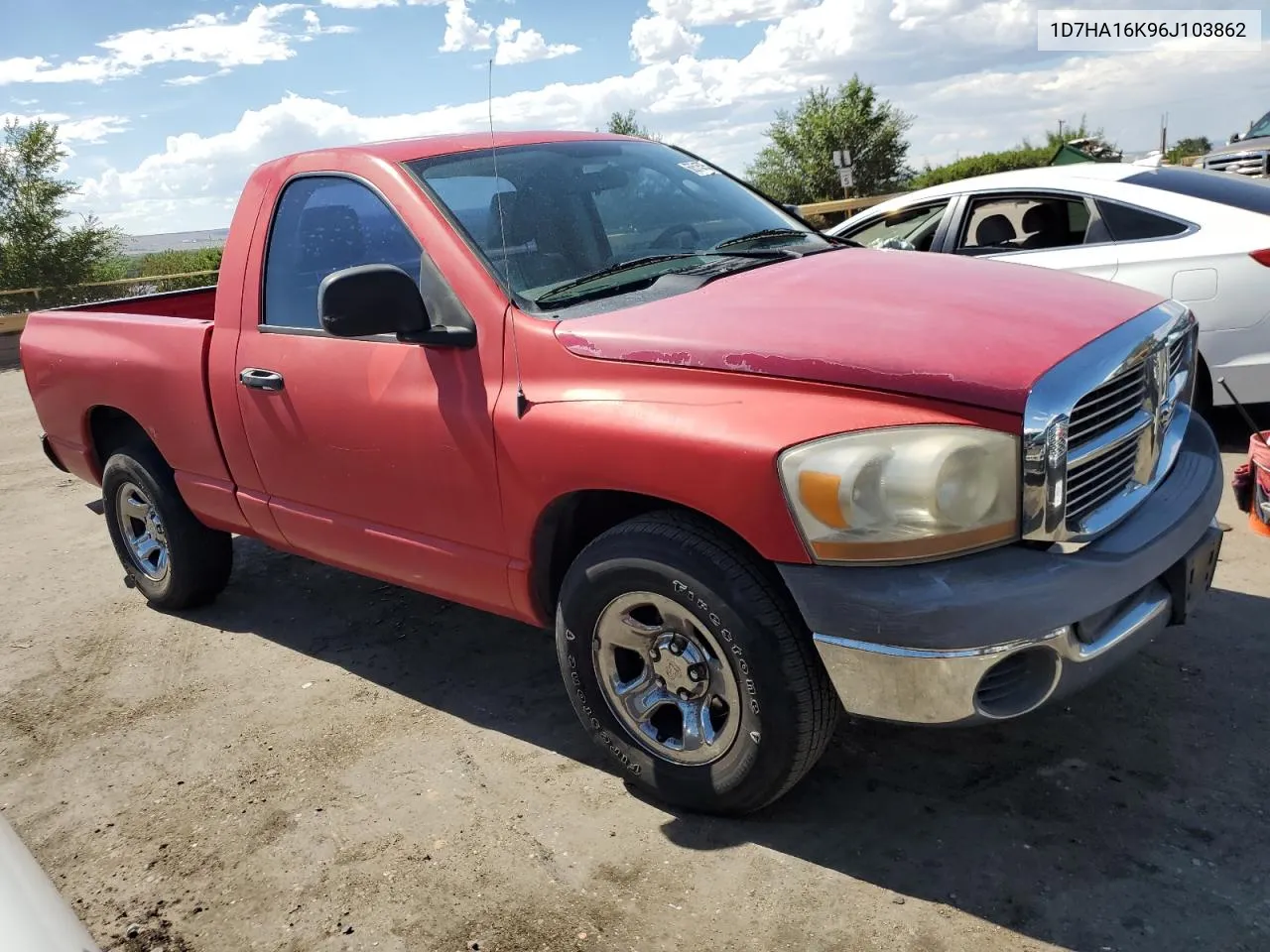 2006 Dodge Ram 1500 St VIN: 1D7HA16K96J103862 Lot: 60515584