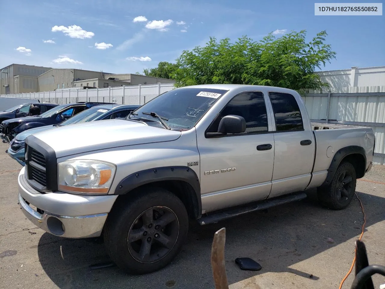 2006 Dodge Ram 1500 St VIN: 1D7HU18276S550852 Lot: 61255184