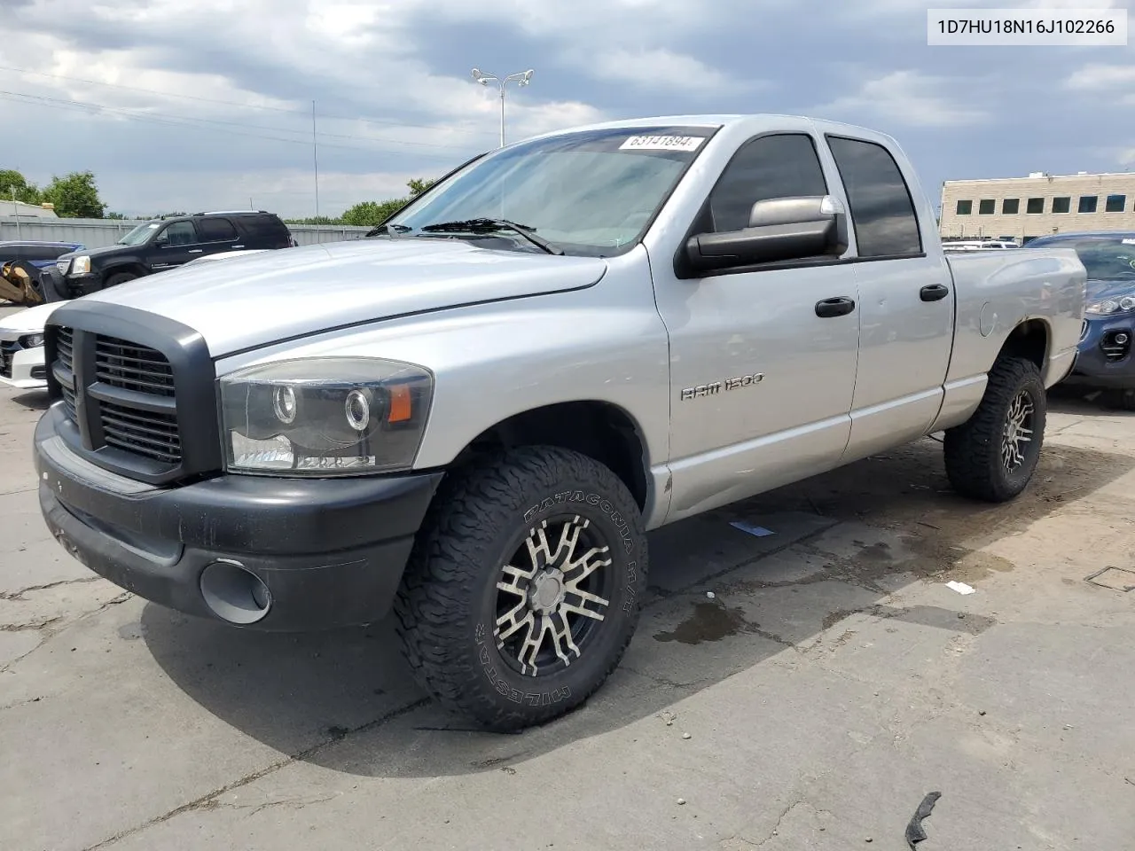 2006 Dodge Ram 1500 St VIN: 1D7HU18N16J102266 Lot: 63141894