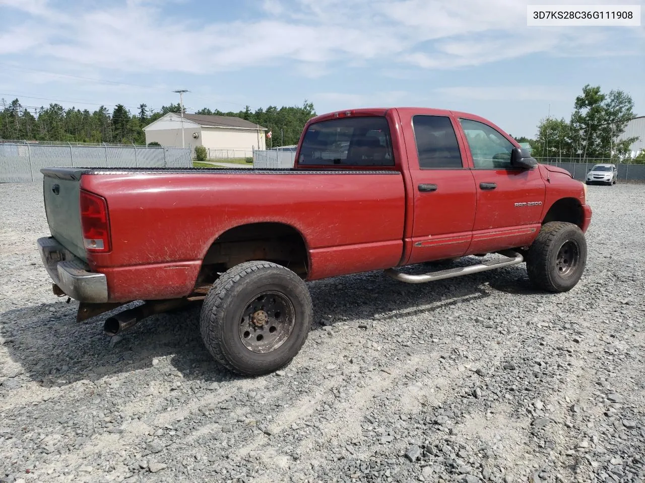 2006 Dodge Ram 2500 St VIN: 3D7KS28C36G111908 Lot: 63652424