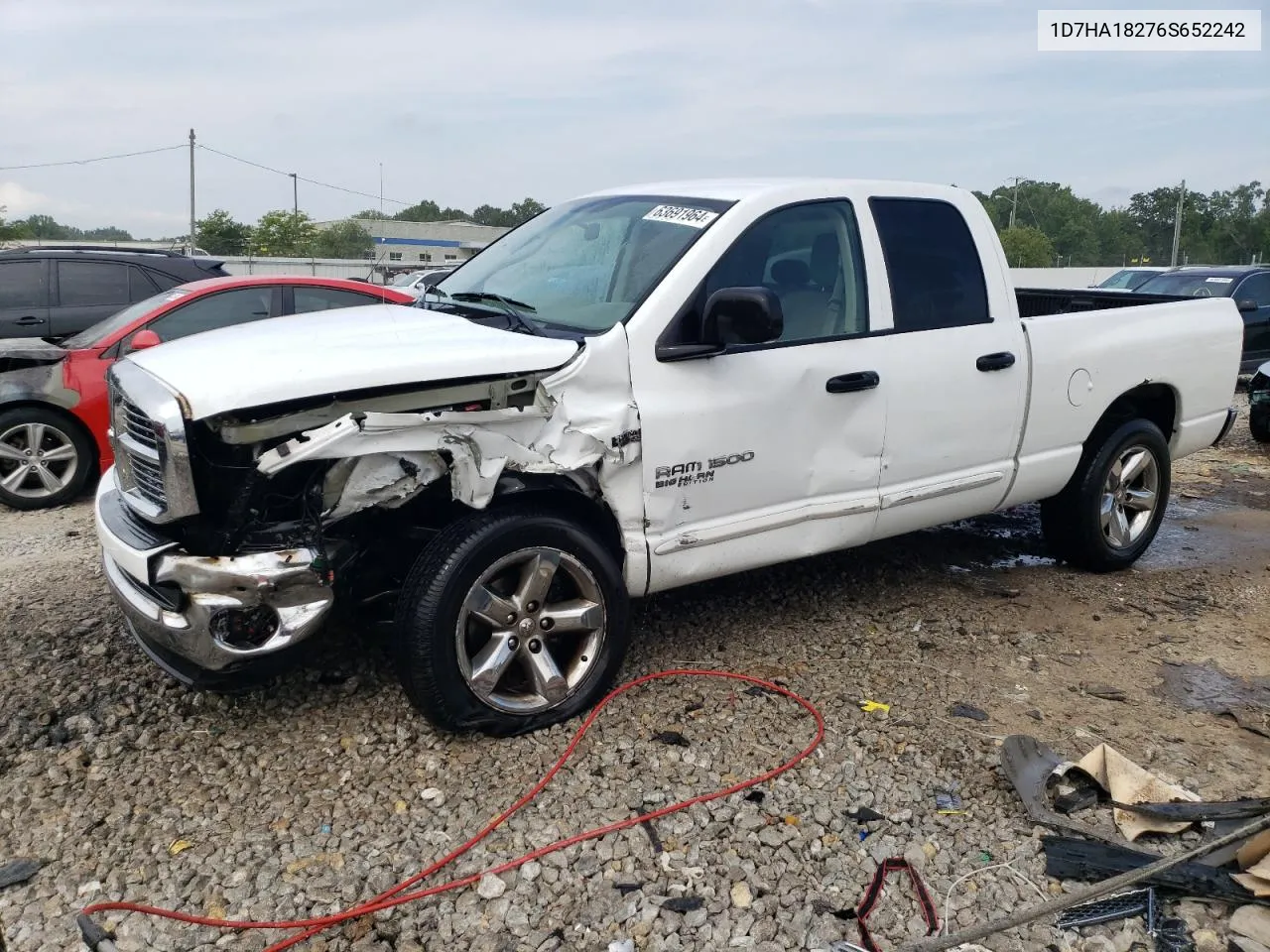 2006 Dodge Ram 1500 St VIN: 1D7HA18276S652242 Lot: 63691964