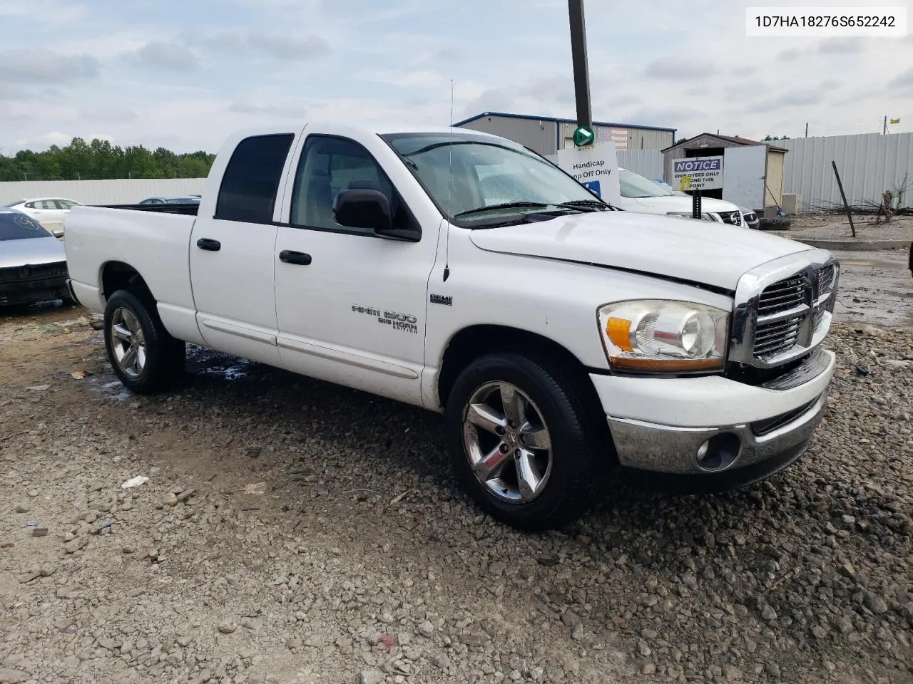 2006 Dodge Ram 1500 St VIN: 1D7HA18276S652242 Lot: 63691964