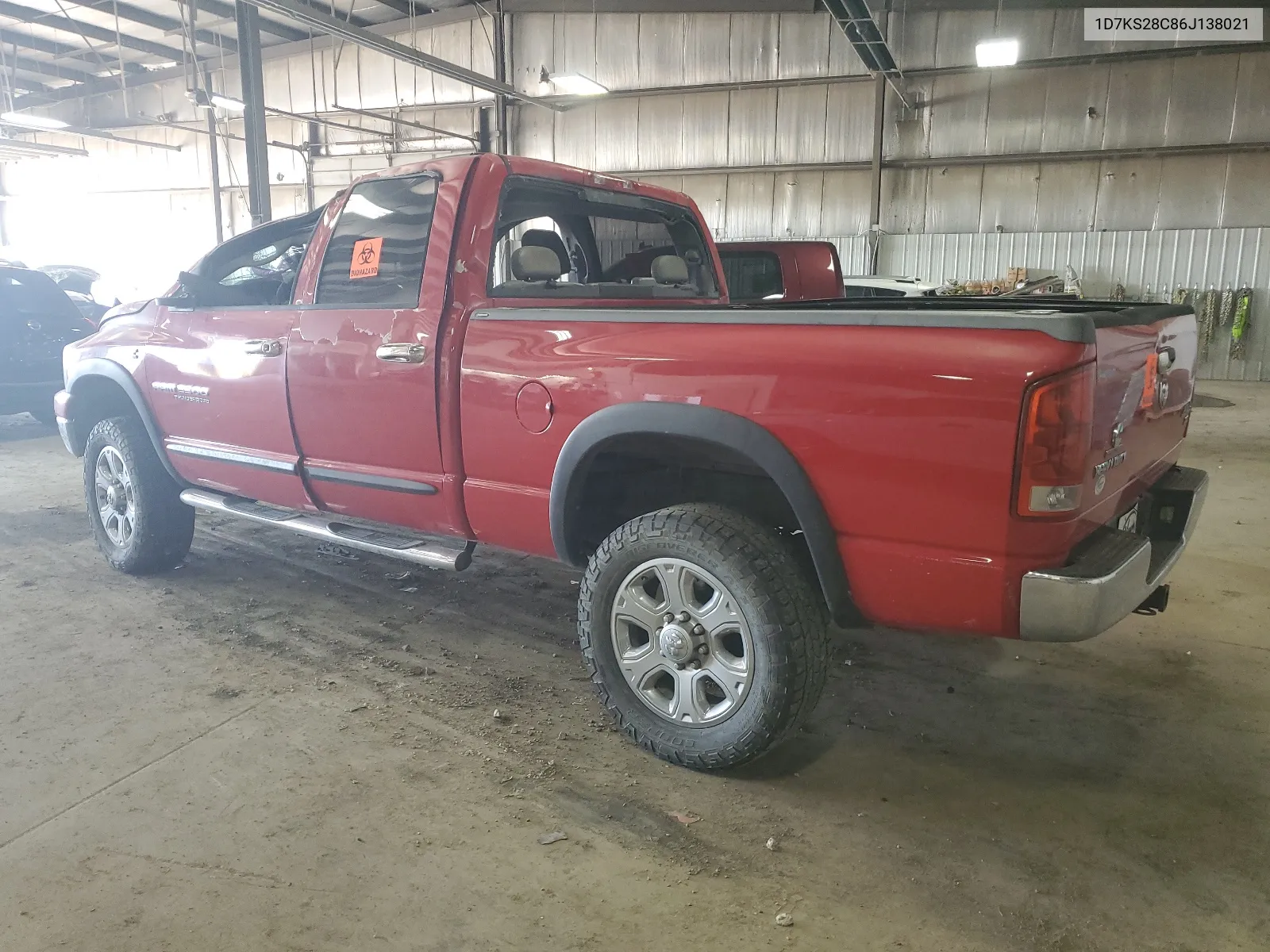 1D7KS28C86J138021 2006 Dodge Ram 2500 St