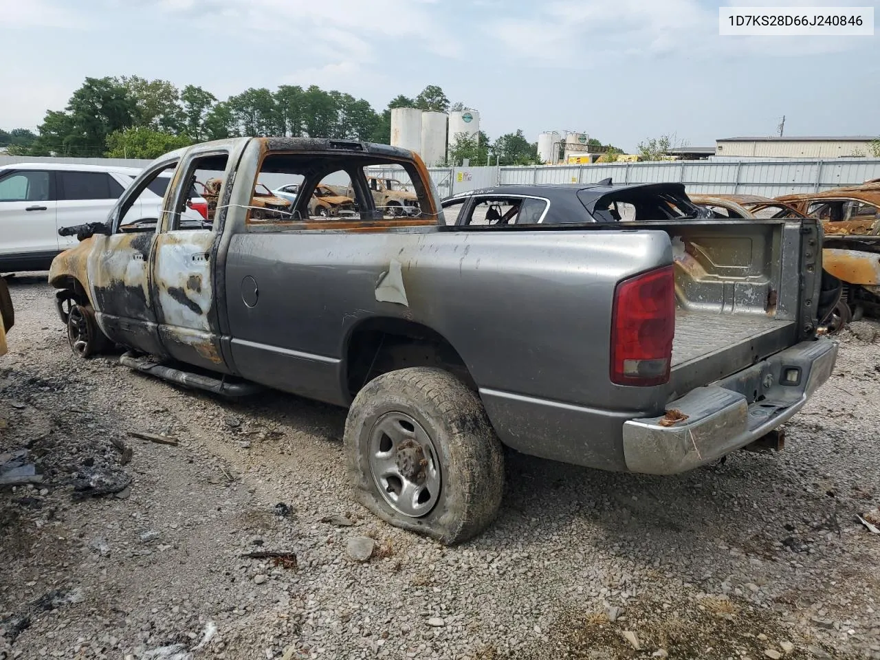 2006 Dodge Ram 2500 St VIN: 1D7KS28D66J240846 Lot: 64480254