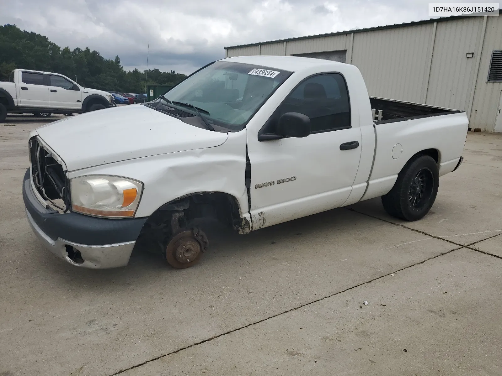 1D7HA16K86J151420 2006 Dodge Ram 1500 St