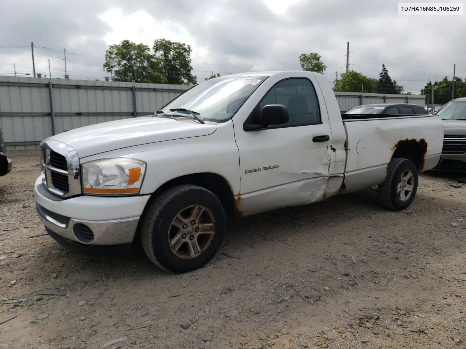 1D7HA16N86J106259 2006 Dodge Ram 1500 St