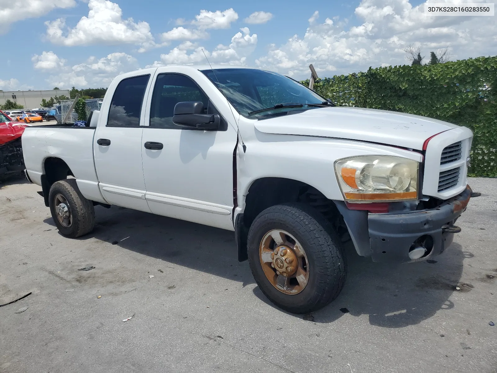 2006 Dodge Ram 2500 St VIN: 3D7KS28C16G283550 Lot: 65204914