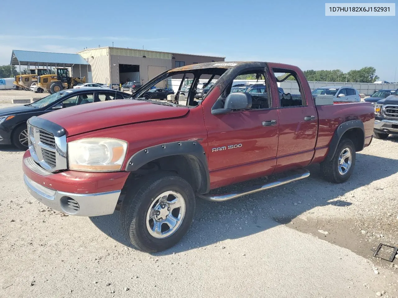 2006 Dodge Ram 1500 St VIN: 1D7HU182X6J152931 Lot: 65562644