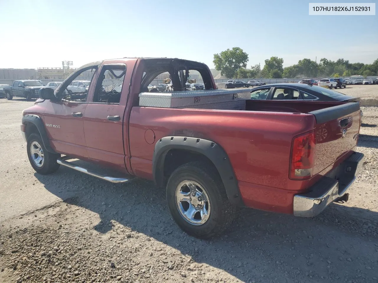 2006 Dodge Ram 1500 St VIN: 1D7HU182X6J152931 Lot: 65562644