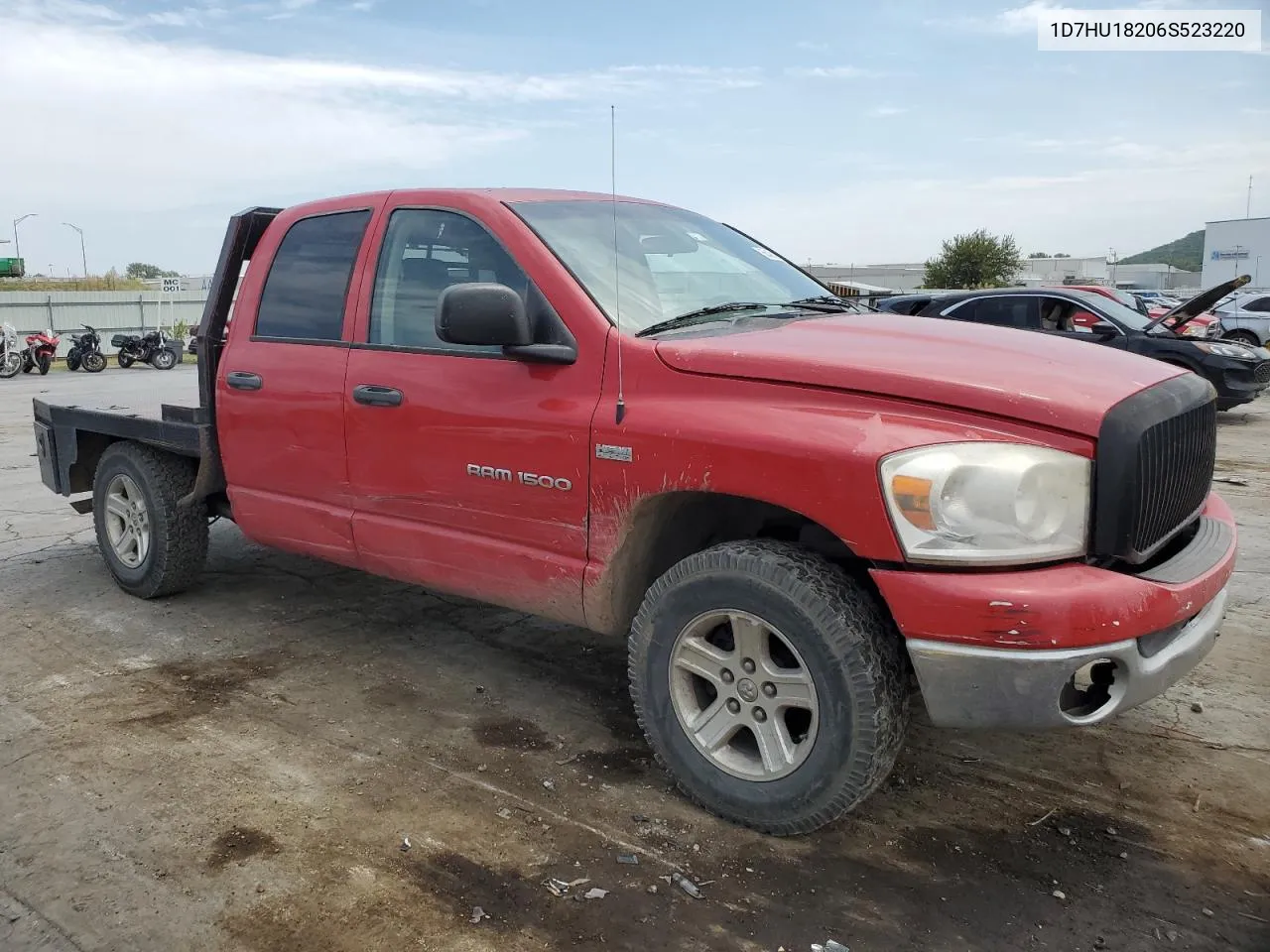 2006 Dodge Ram 1500 St VIN: 1D7HU18206S523220 Lot: 66488104